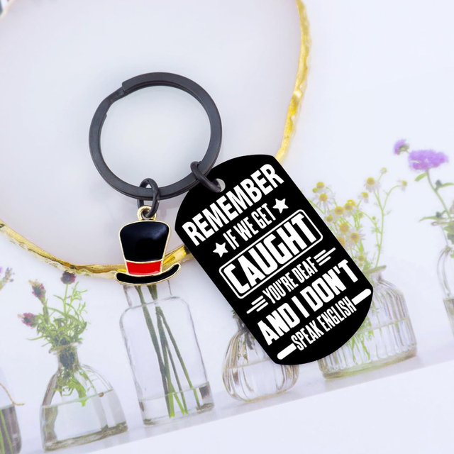Funny Gap Keychain Weird Stuff White Elephant Gifts For Adults